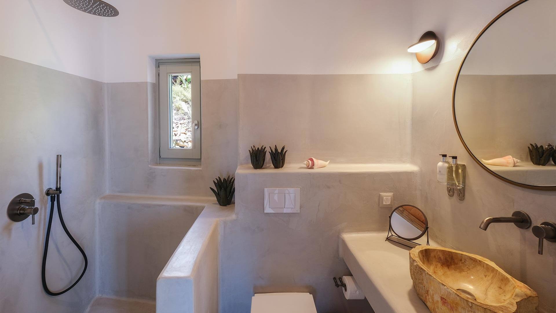 Achilles Suite in Milos | Bathroom