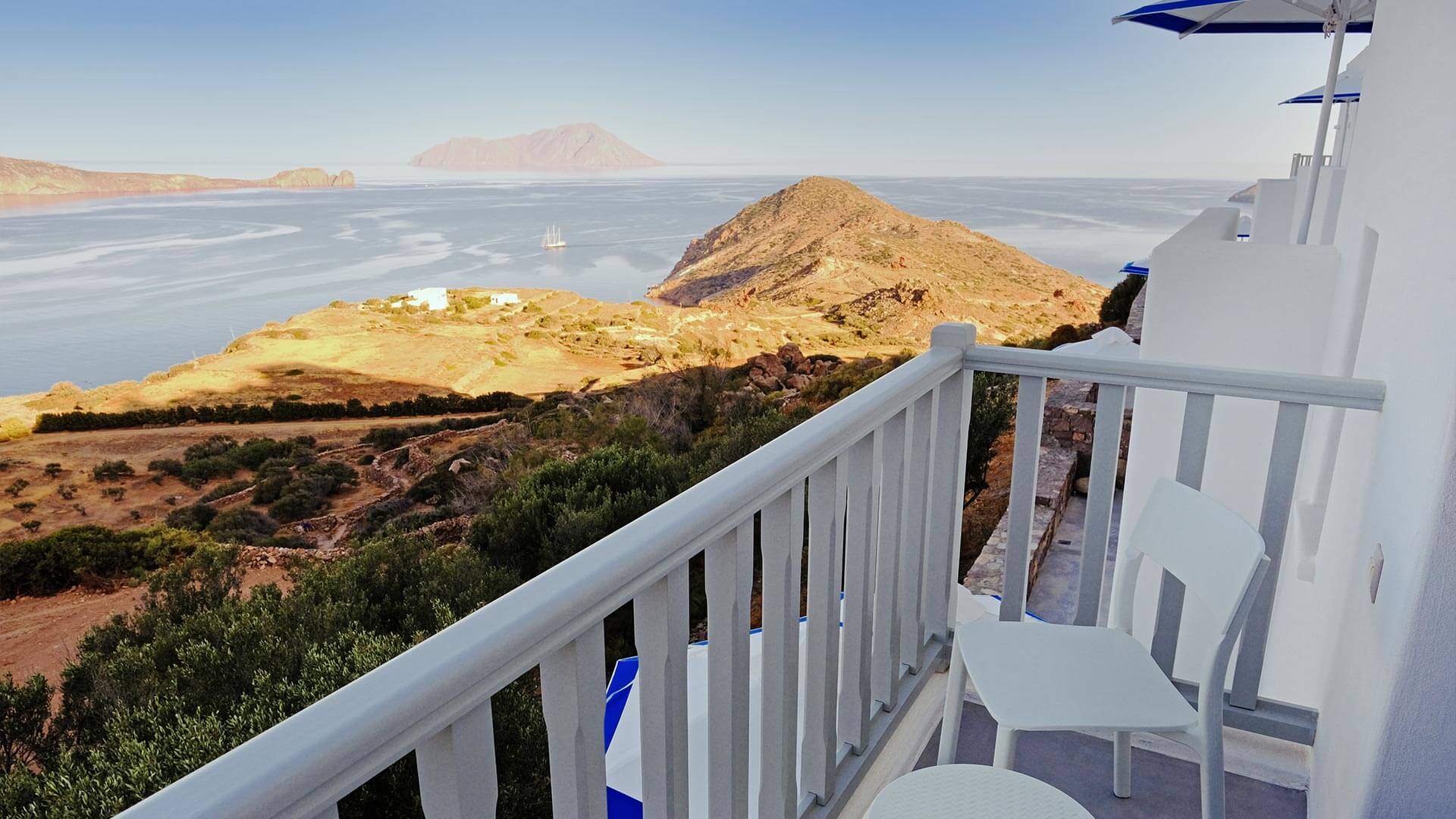 Achilles Suite in Milos | Balcony view