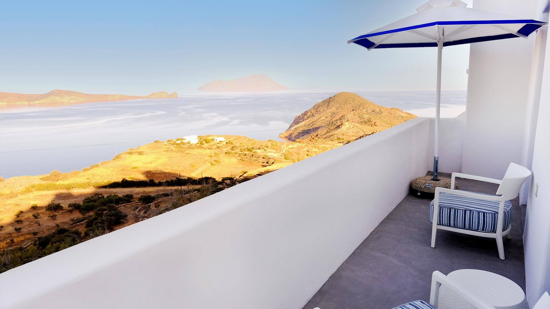 Aphrodite Suite in Milos | Balcony view