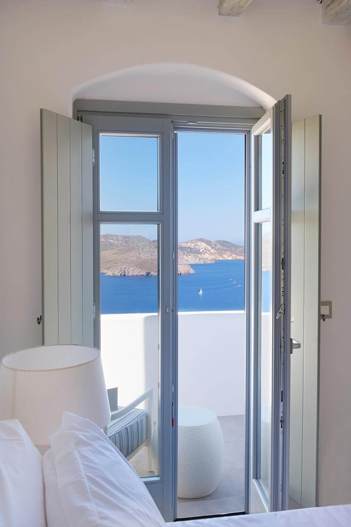 Aphrodite Suite in Milos | Bedroom