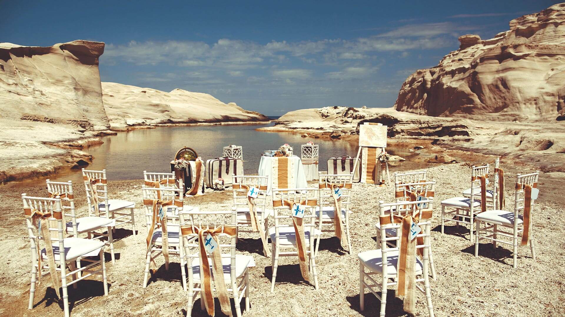 Pre-Wedding Stay | Odyssey Rock Sunset Suites in Milos